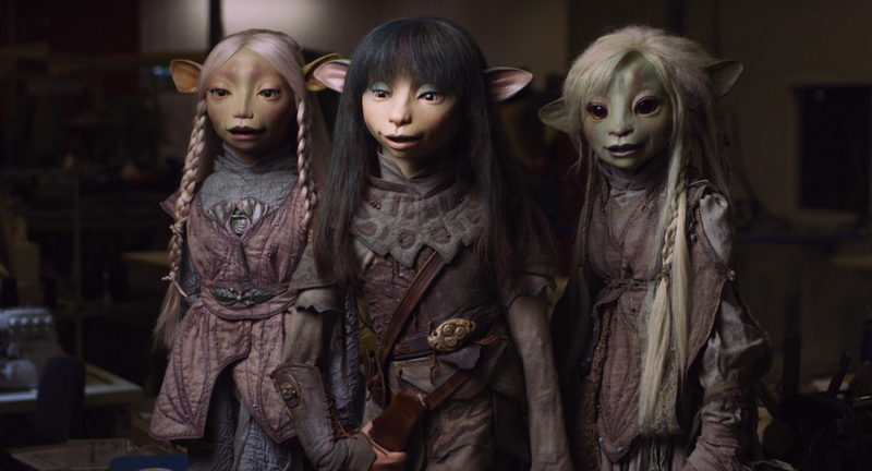 The puppets for Brea, Rian, and Deet.